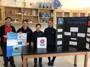 SJA Science pollution project