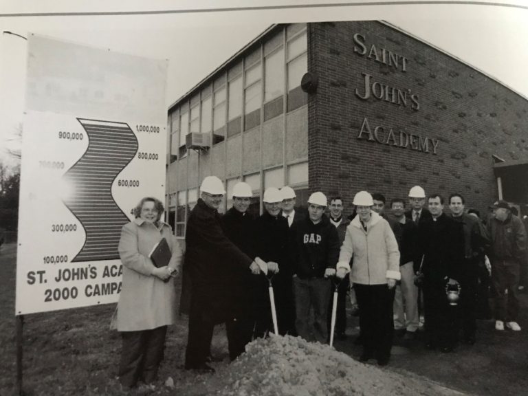 SJA groundbreaking ceremony expansion 2003