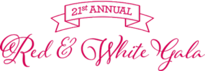 St. John's Academy Red & White Gala logo