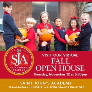 St. John's Academy Virtual Open House Fall 2020
