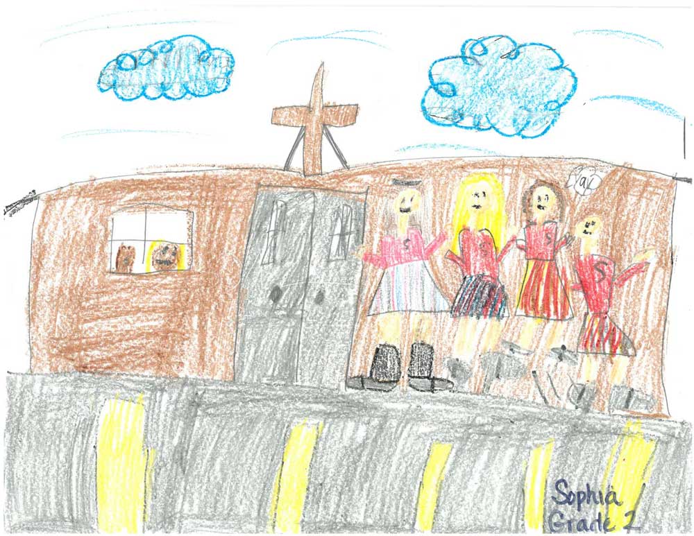 Student Contest Winning drawing - Sophia