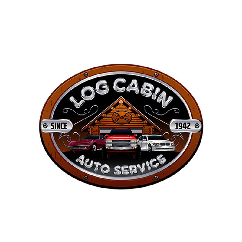 Log Cabin Auto Service logo